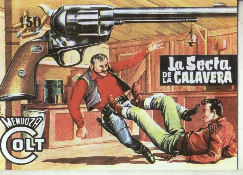 Mendoza Colt facsimil numero 066: La secta de la calavera