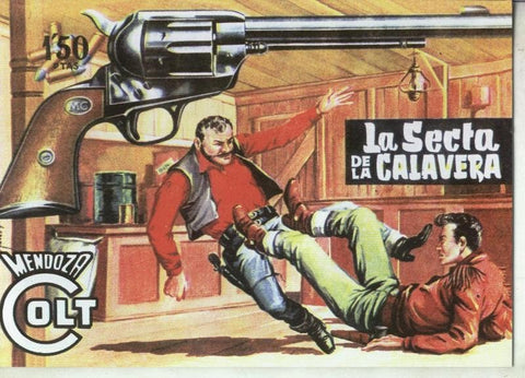Mendoza Colt facsimil numero 066: La secta de la calavera