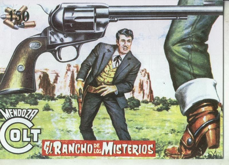 Mendoza Colt facsimil numero 063: El rancho de los misterios