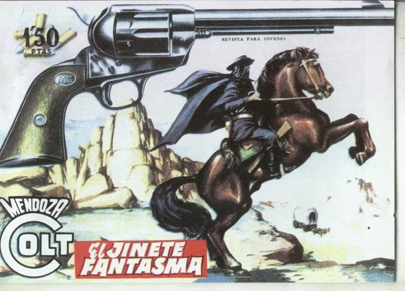 Mendoza Colt facsimil numero 062: El jinete fantasma
