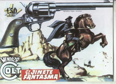 Mendoza Colt facsimil numero 062: El jinete fantasma
