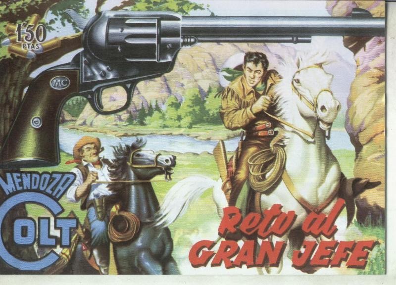 Mendoza Colt facsimil numero 003: Reto al gran jefe