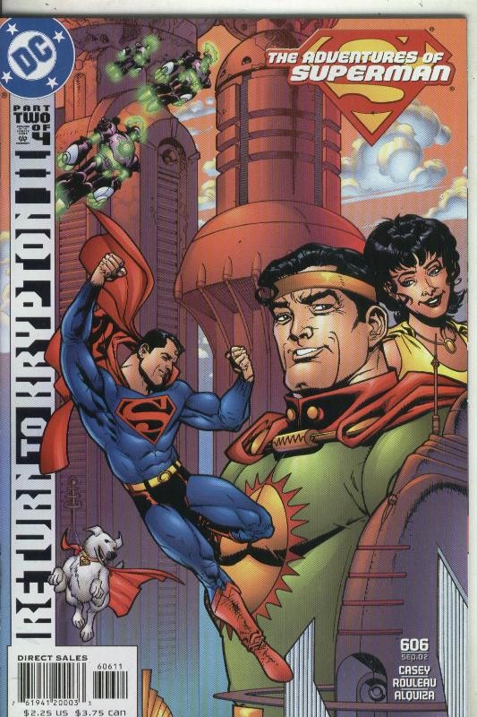 The Adventures os Superman numero 606