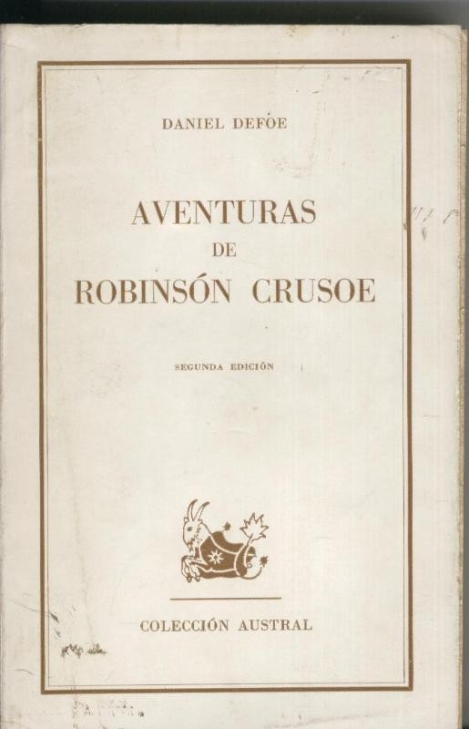 Austral numero 1292: Aventuras de Robinson Crusoe