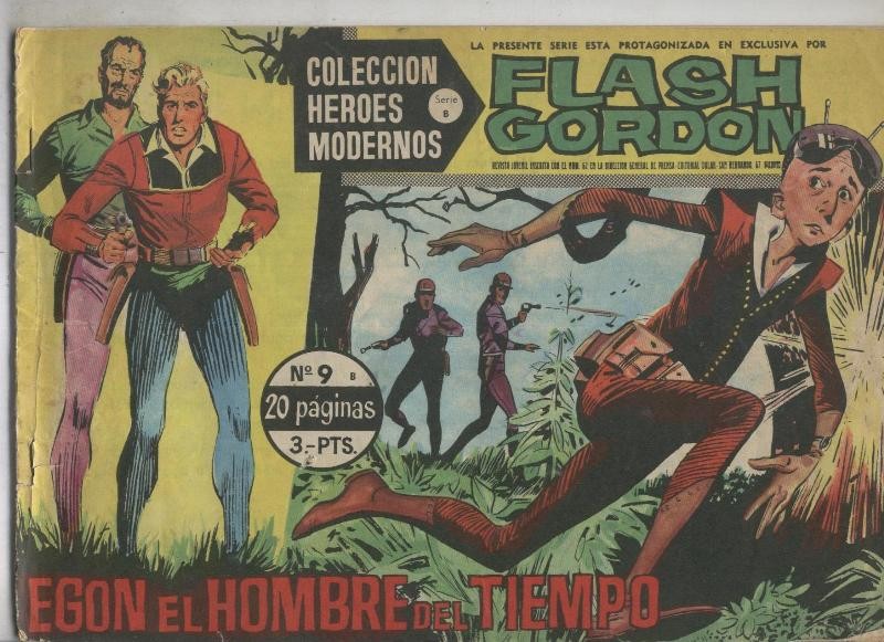 Heroes Modernos Flash Gordon serie B numero 09 (numerado 2 en trasera)
