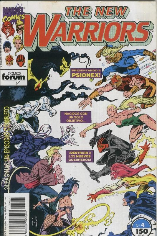 The New Warriors volumen 1 numero 04: Potencial genetech