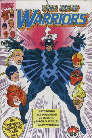 Planeta: The New Warriors volumen 1 numero 06: La condicion inhumana