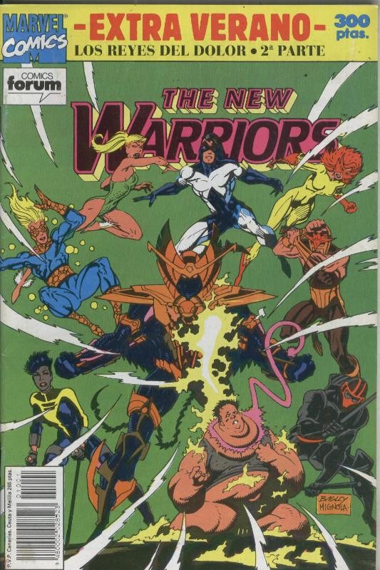 Planeta: The New Warriors extra verano 1992