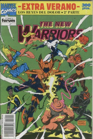 Planeta: The New Warriors extra verano 1992