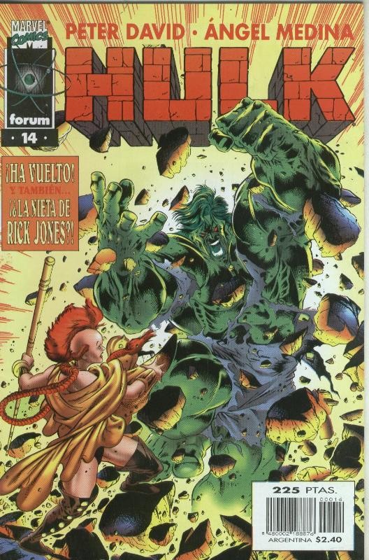 Hulk volumen 2 numero 14: Entonces y ahora