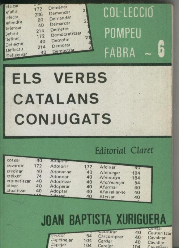 Els verbs catalans conjugats