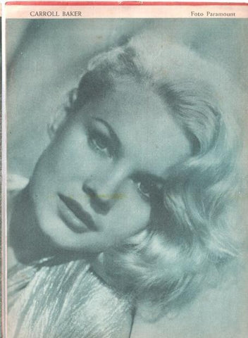 Mary Noticias numero 160: trasera foto de Carroll Baker