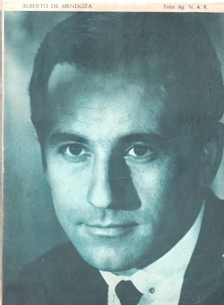 Mary Noticias numero 147: trasera foto Alberto de Mendoza