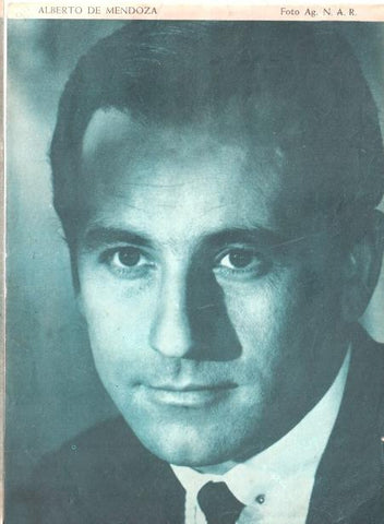 Mary Noticias numero 147: trasera foto Alberto de Mendoza