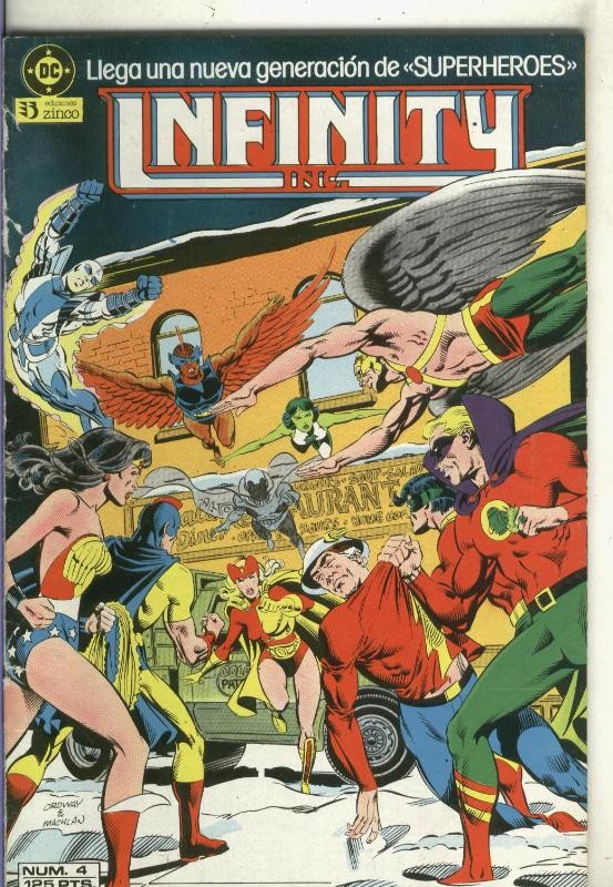 Zinco: Infinity numero 04: procede de retapado