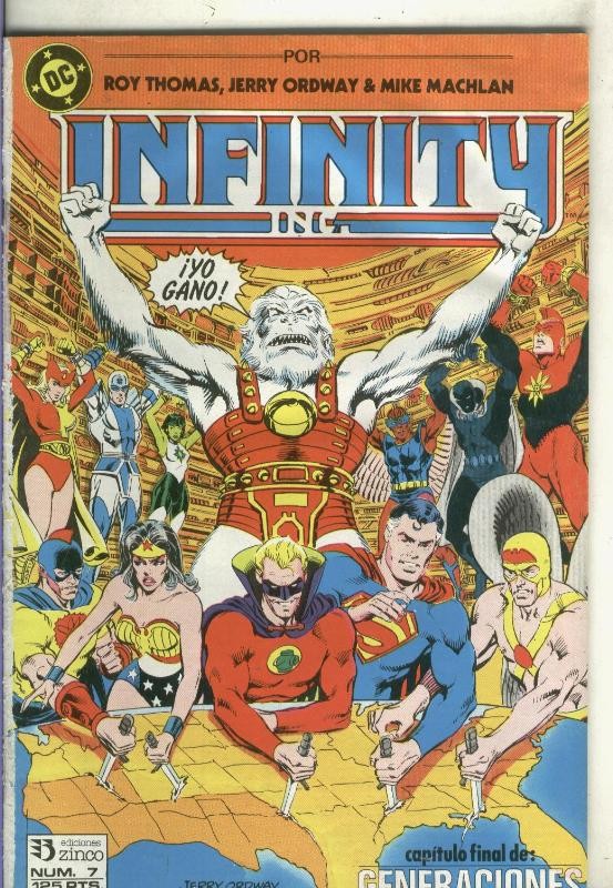 Zinco: Infinity numero 07: procede de retapado