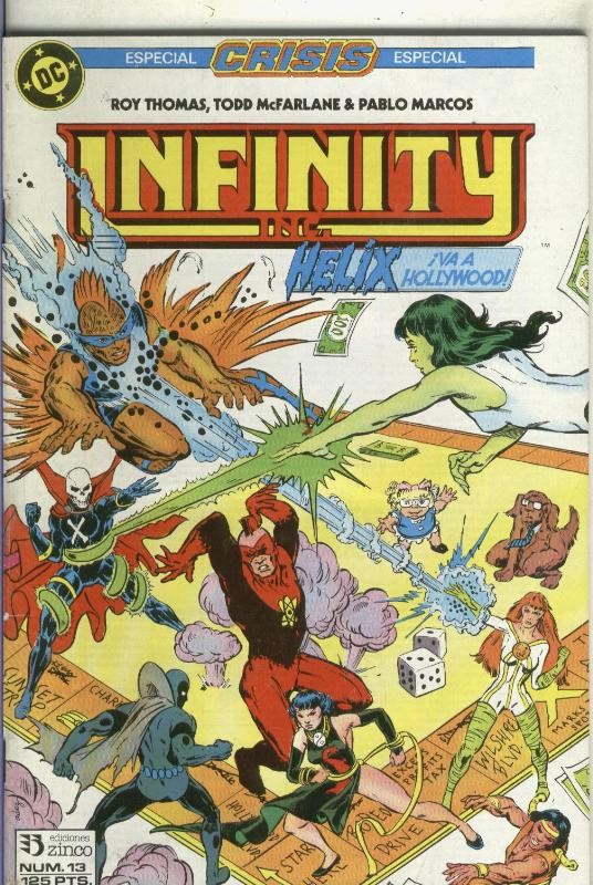 Zinco: Infinity numero 13: procede de retapado