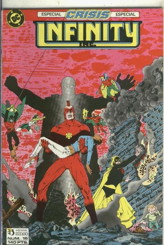 Zinco: Infinity numero 16: procede de retapado