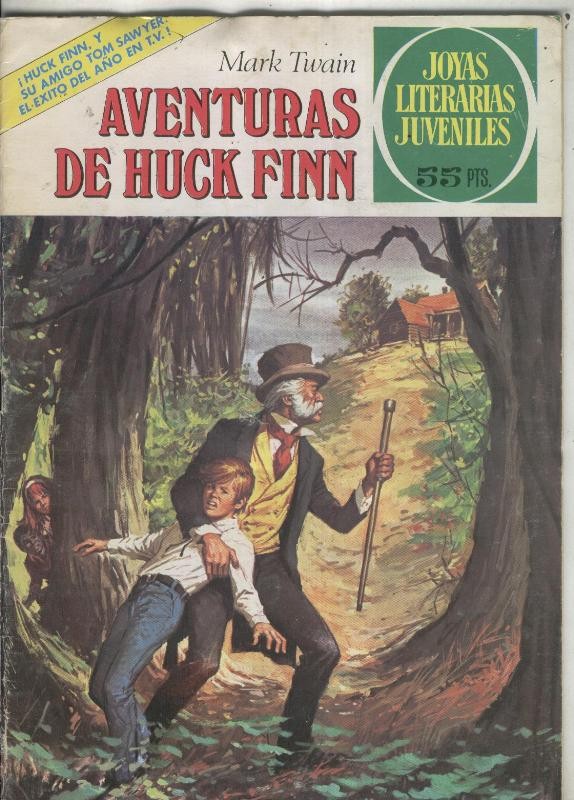 Joyas Literarias Juveniles numero 040: Aventuras de Huck Finn