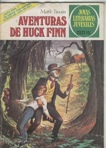 Joyas Literarias Juveniles numero 040: Aventuras de Huck Finn