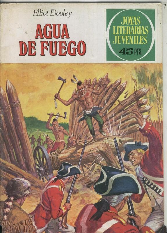 Joyas Literarias Juveniles numero 051: Agua de fuego