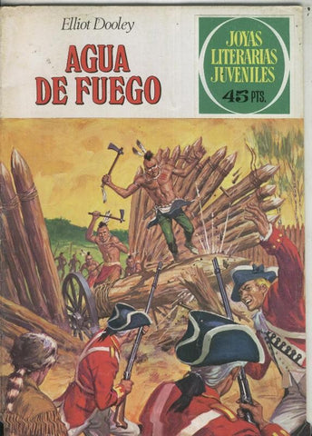 Joyas Literarias Juveniles numero 051: Agua de fuego