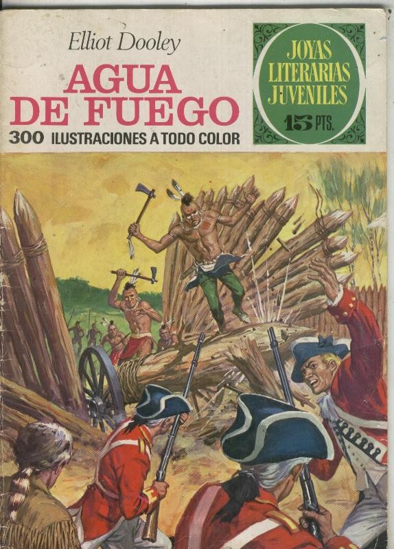 Joyas Literarias Juveniles numero 051: Agua de fuego
