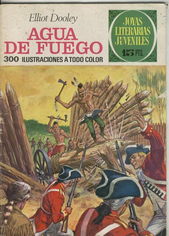 Joyas Literarias Juveniles numero 051: Agua de fuego