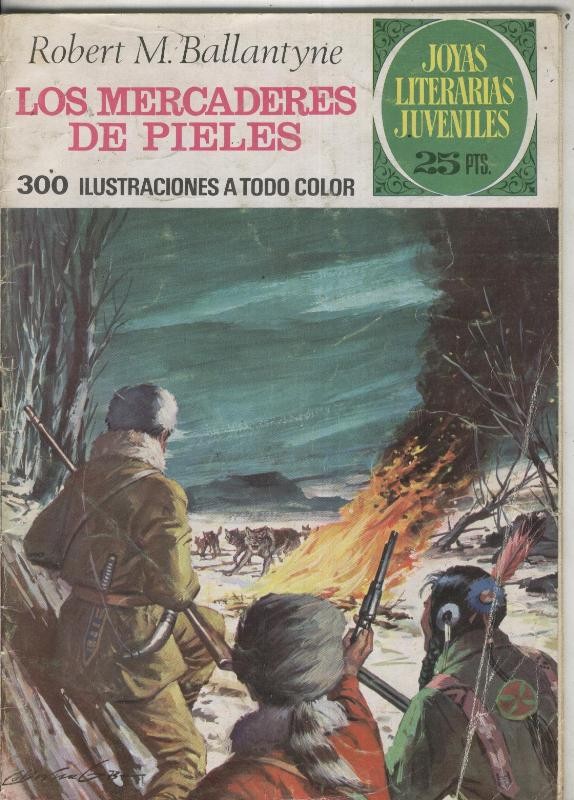 Joyas Literarias Juveniles numero 086: Los mercaderes de pieles