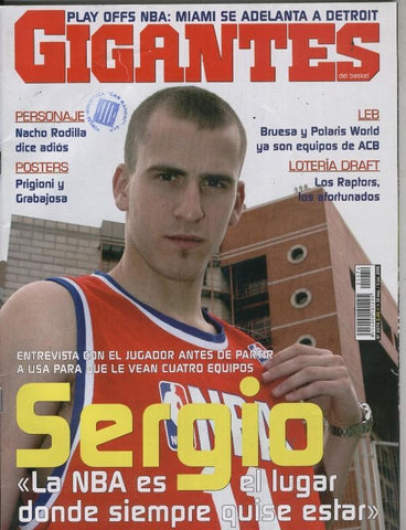 Gigantes del basket numero 1074: no conserva el poster central