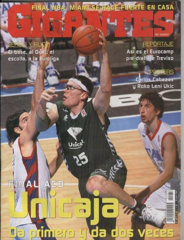 Gigantes del basket numero 1077: poster de Carlos Cabezas