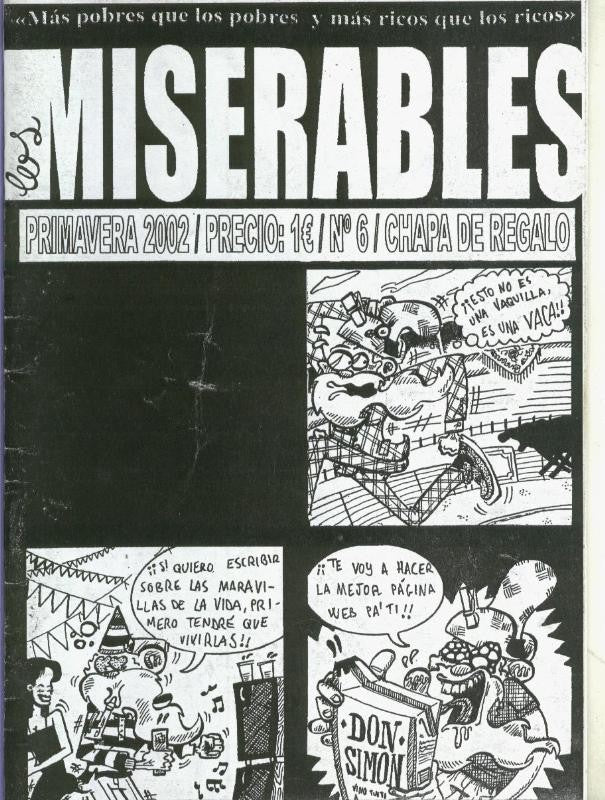 Fanzine: Los Miserables numero 6