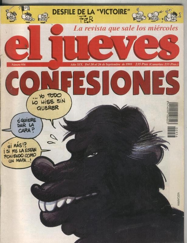 El Jueves revista semanal numero 0956: poster central de FER
