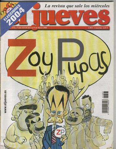 El Jueves revista semanal numero 1397