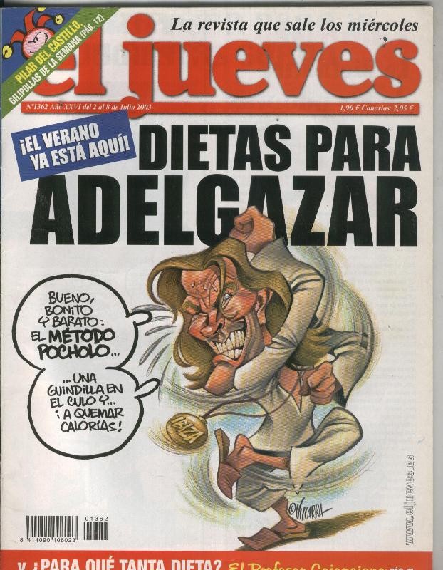 El Jueves revista semanal numero 1362: poster de Aramis Fuster