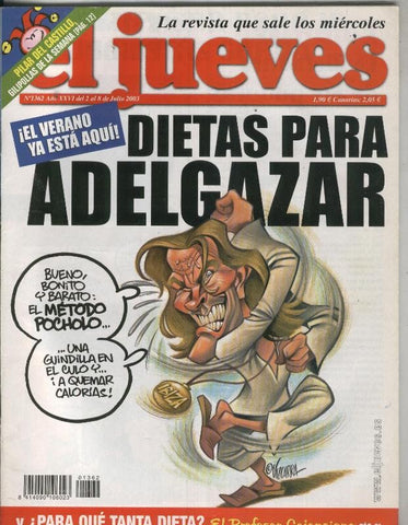 El Jueves revista semanal numero 1362: poster de Aramis Fuster