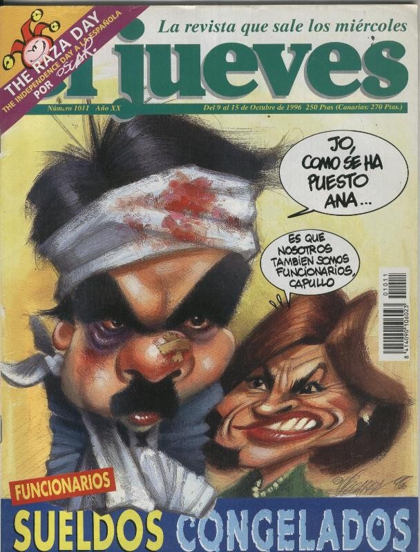 El Jueves revista semanal numero 1011: poster central Demi Moore