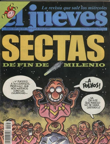 El Jueves revista semanal numero 1037: poster central Juanjo Puigcorbe