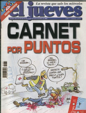 El Jueves revista semanal numero 1431