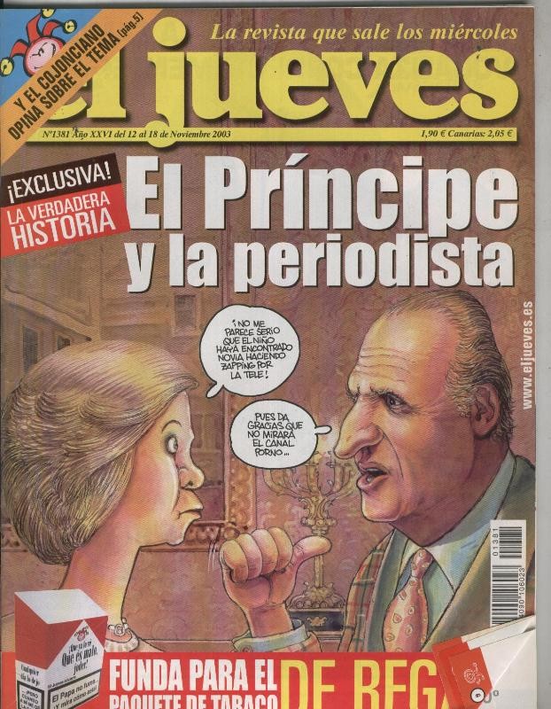El Jueves revista semanal numero 1381: poster de Etxeberria
