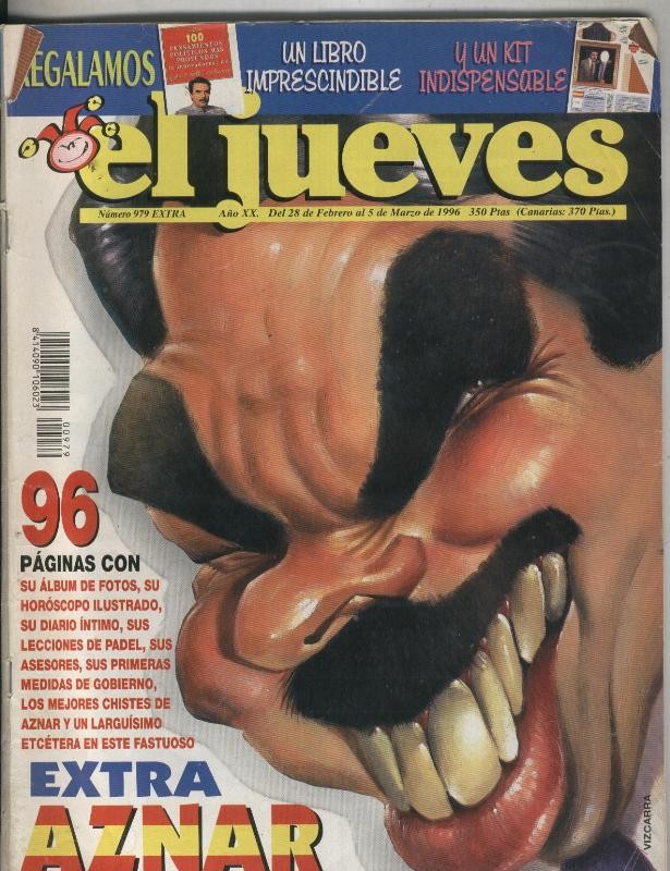 El Jueves revista semanal numero 0979: Dedicado a Aznar