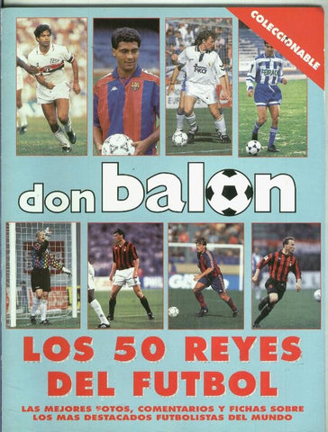 Don Balon coleccionable Los 50 reyes del Futbol