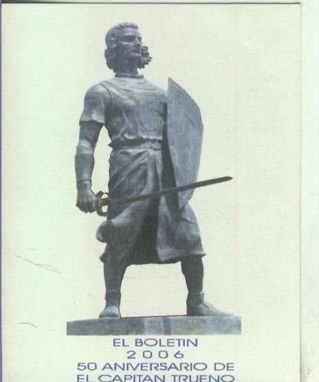 Calendario bolsillo 2006: El Capitan Trueno, estatua