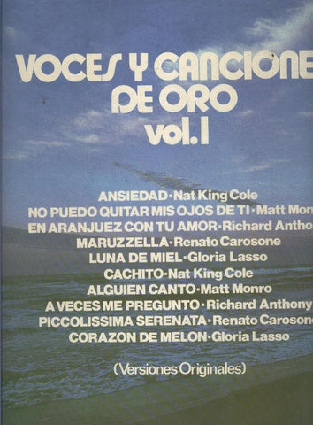 Voces y canciones de oro volumen 1