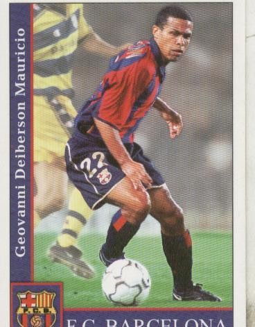 Cromos: Liga 2002: F.C.Barcelona:  Geovanni