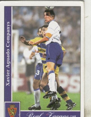 Cromos: Liga 2002: Real Zaragoza: Aguado