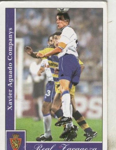 Cromos: Liga 2002: Real Zaragoza: Aguado