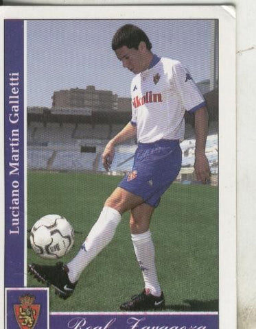 Cromos: Liga 2002: Real Zaragoza: Galletti