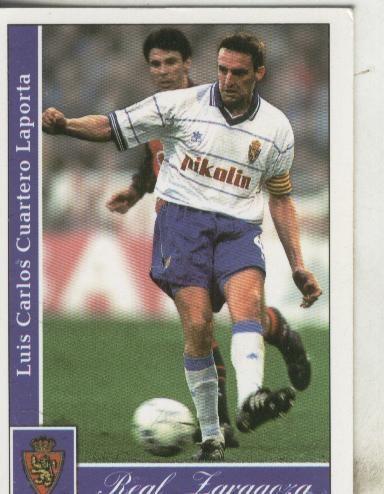 Cromos: Liga 2002: Real Zaragoza: Cuartero