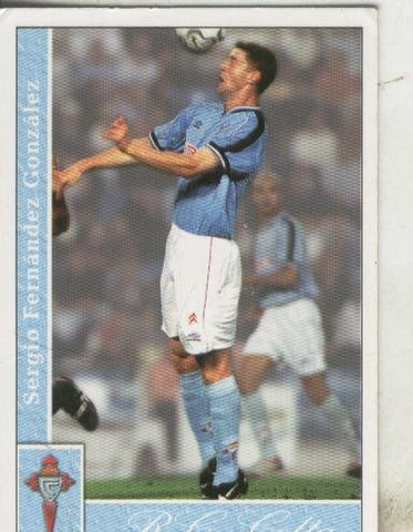 Cromos: Liga 2002: Celta: Sergio